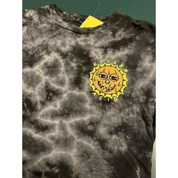 Killer Acid Limited Edition Rise And Shine Tie Dye T-Shirt SMALL Colorful Art - Picture 2 of 6